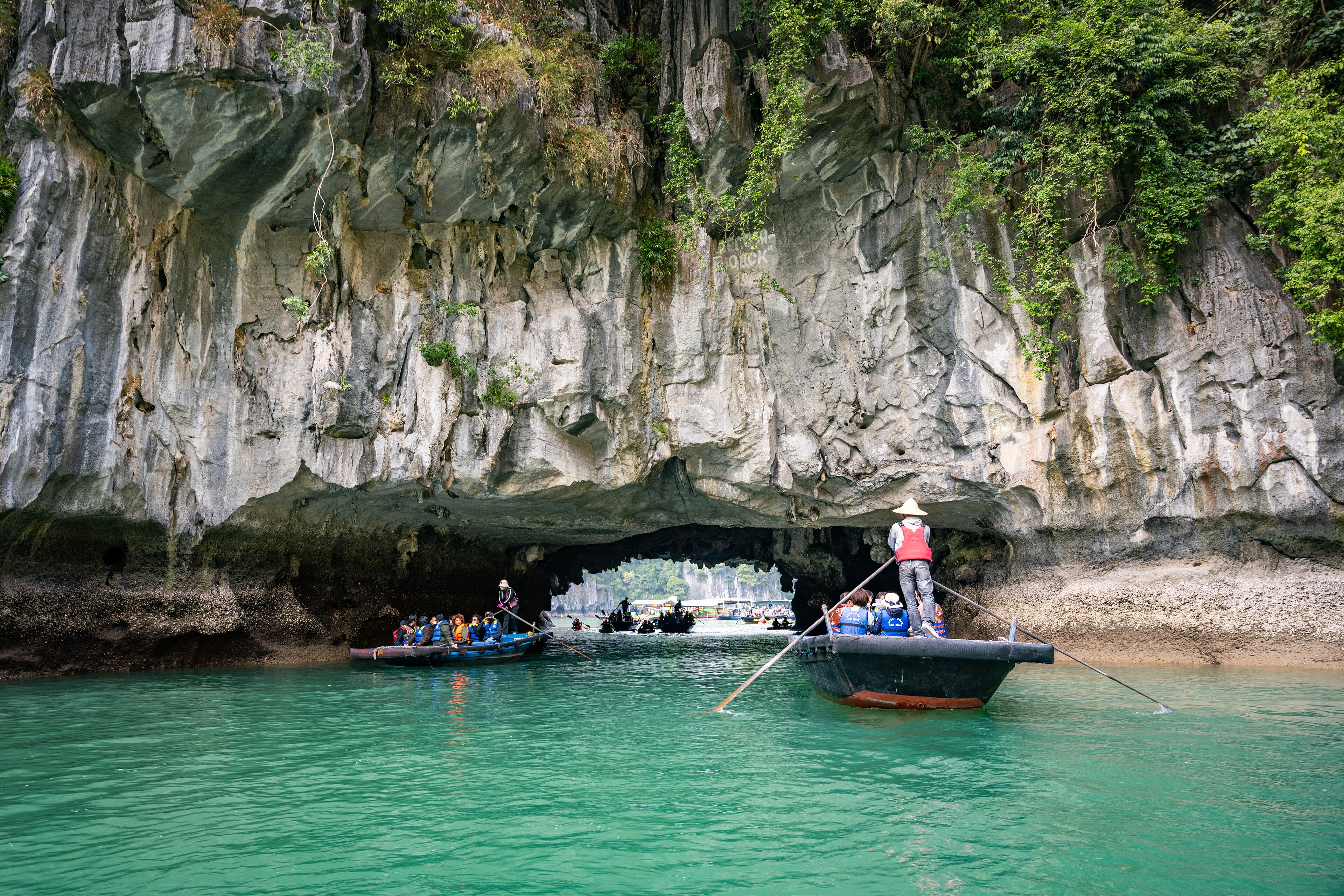 Luon Cave Halong: Kayaking Through a Rock Gateway Into a Magnificent Lagoon